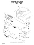 Diagram for 03 - Freezer Liner Parts