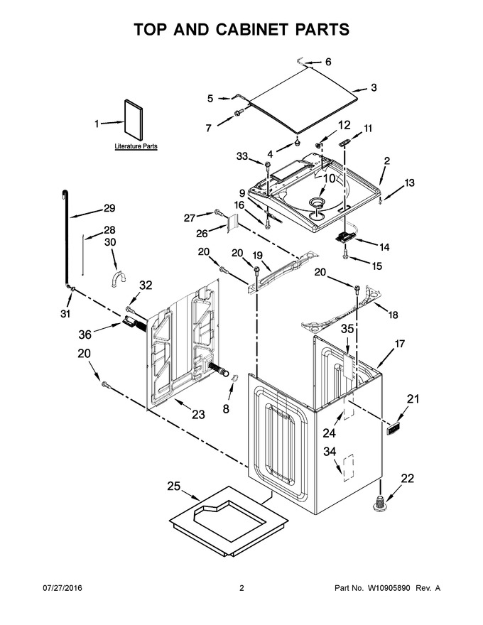 Diagram for MVWB855DW1