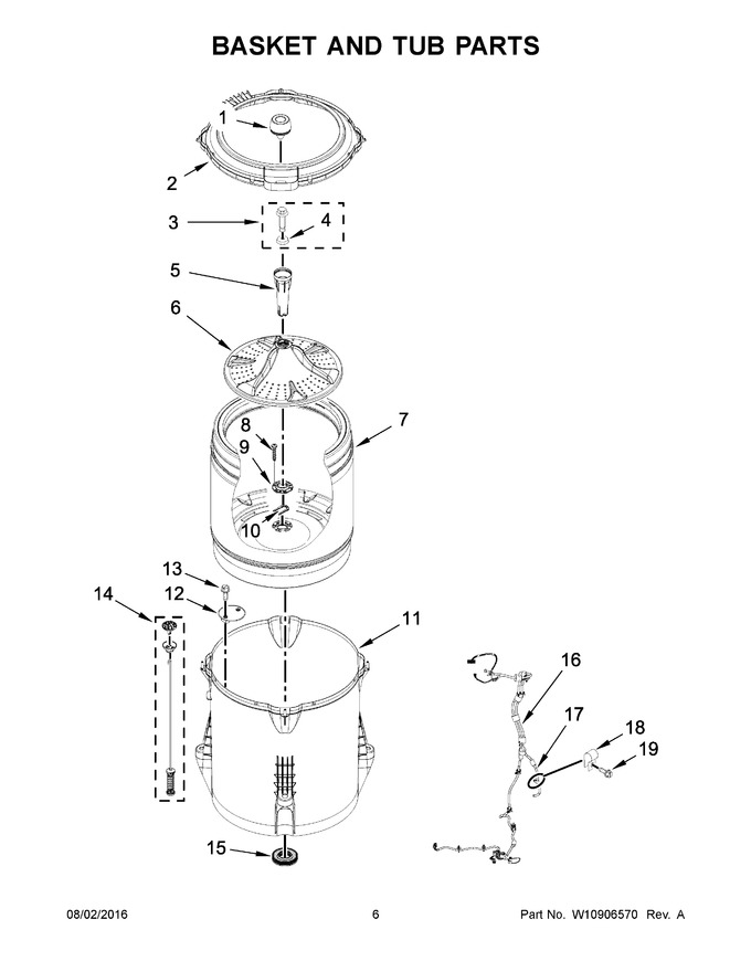 Diagram for MVWC416FW0