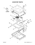 Diagram for 02 - Cooktop Parts