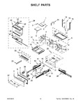 Diagram for 08 - Shelf Parts