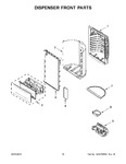 Diagram for 09 - Dispenser Front Parts