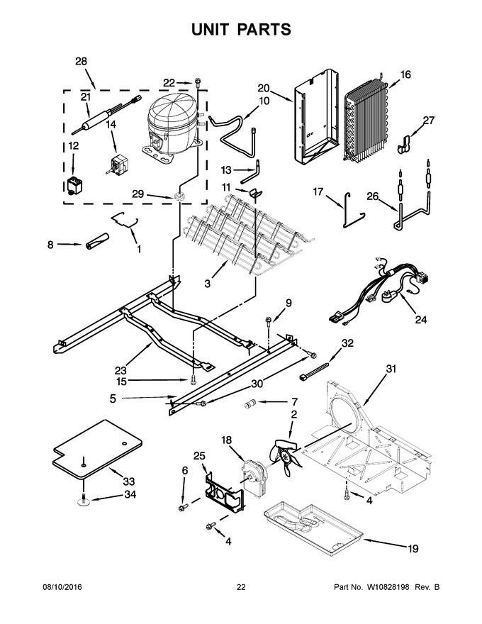 Diagram for ASD2575BRB03