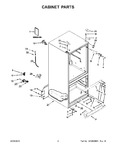 Diagram for 02 - Cabinet Parts