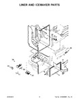 Diagram for 03 - Liner And Icemaker Parts