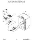 Diagram for 03 - Refrigerator Liner Parts