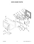 Diagram for 07 - Oven Door Parts