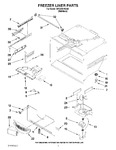 Diagram for 02 - Freezer Liner Parts