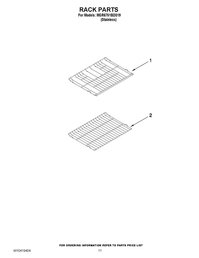 Diagram for MGR6751BDS19