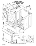 Diagram for 02 - Cabinet Parts