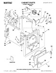 Diagram for 01 - Cabinet Parts