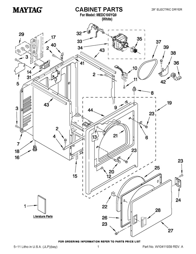 Diagram for MEDC100YQ0