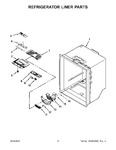 Diagram for 03 - Refrigerator Liner Parts