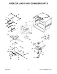 Diagram for 04 - Freezer Liner And Icemaker Parts