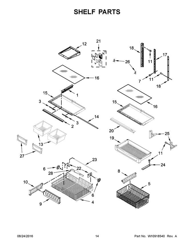 Diagram for MBF2258FEW00