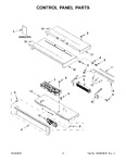 Diagram for 02 - Control Panel Parts