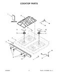 Diagram for 02 - Cooktop Parts