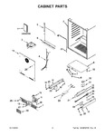 Diagram for 02 - Cabinet Parts