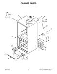 Diagram for 02 - Cabinet Parts