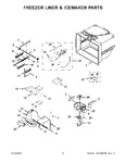 Diagram for 04 - Freezer Liner & Icemaker Parts