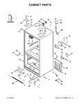 Diagram for 02 - Cabinet Parts