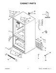 Diagram for 02 - Cabinet Parts