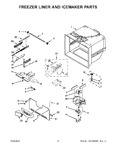 Diagram for 03 - Freezer Liner And Icemaker Parts