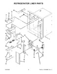 Diagram for 03 - Refrigerator Liner Parts