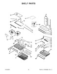 Diagram for 08 - Shelf Parts