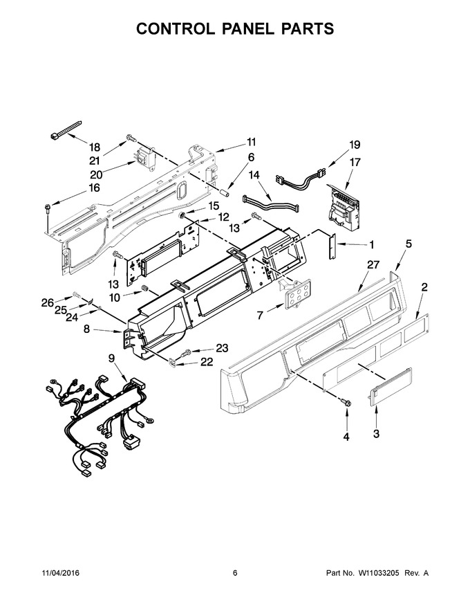 Diagram for MHN33PDCWW1