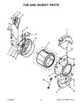 Diagram for 07 - Tub And Basket Parts