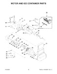 Diagram for 06 - Motor And Ice Container Parts