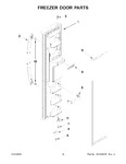 Diagram for 08 - Freezer Door Parts