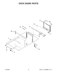 Diagram for 03 - Oven Door Parts