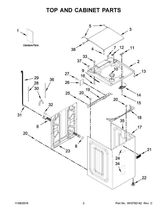 Diagram for MVWB755DW0