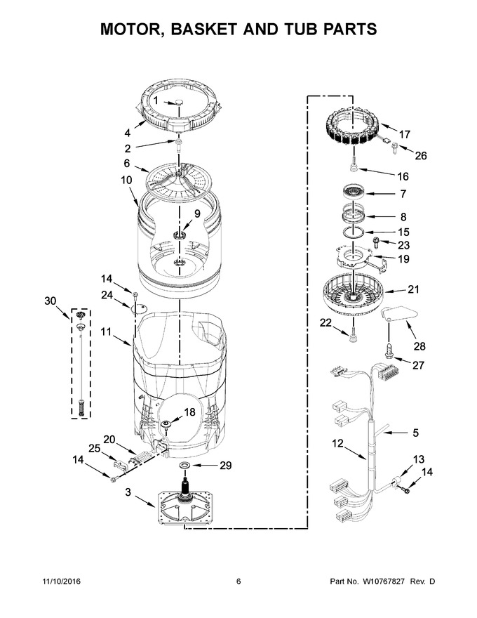 Diagram for MVWB855DC0