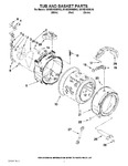 Diagram for 05 - Tub And Basket Parts