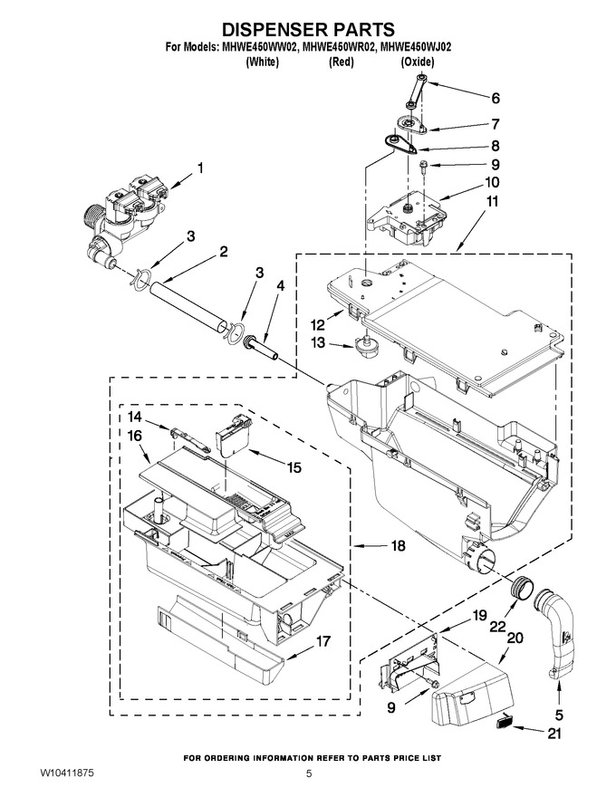 Diagram for MHWE450WW02