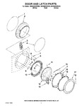 Diagram for 02 - Door And Latch Parts