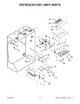 Diagram for 04 - Refrigerator Liner Parts