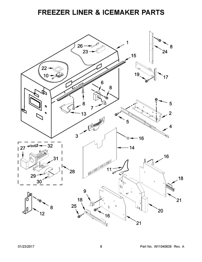 Diagram for JB36NXFXRE01