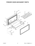 Diagram for 08 - Freezer Door And Basket Parts