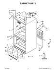 Diagram for 02 - Cabinet Parts