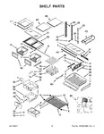 Diagram for 08 - Shelf Parts