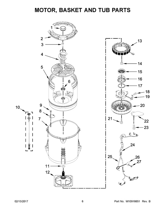 Diagram for MVWB765FW0