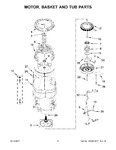 Diagram for 04 - Motor, Basket And Tub Parts