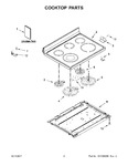 Diagram for 02 - Cooktop Parts