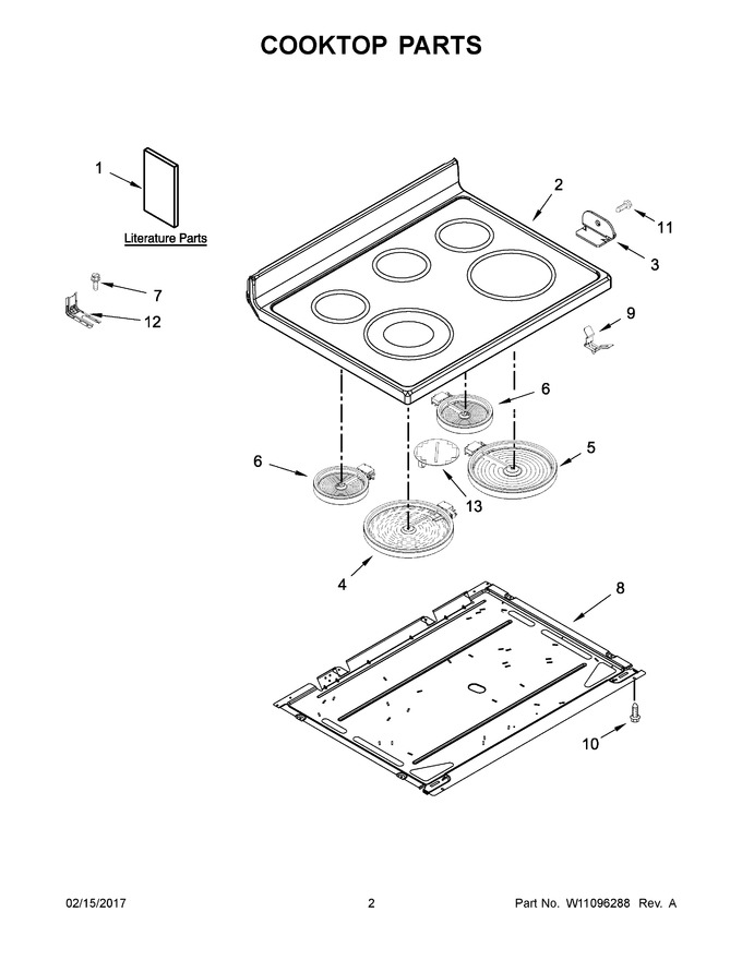 Diagram for YMER6600FW0