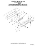 Diagram for 02 - Control Panel Parts