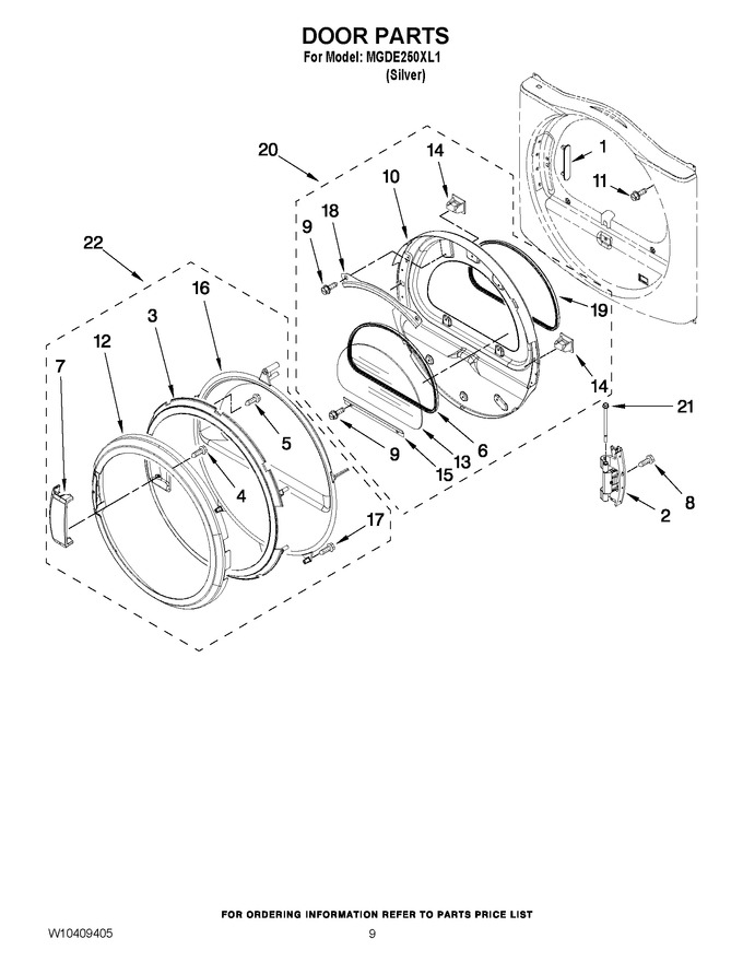 Diagram for MGDE250XL1